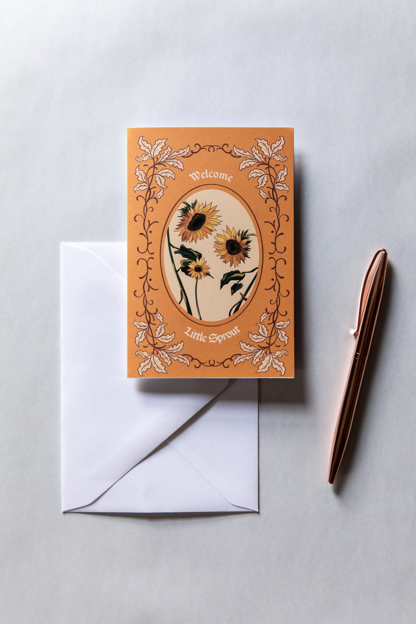 Welcome Little Sprout - New Baby Card