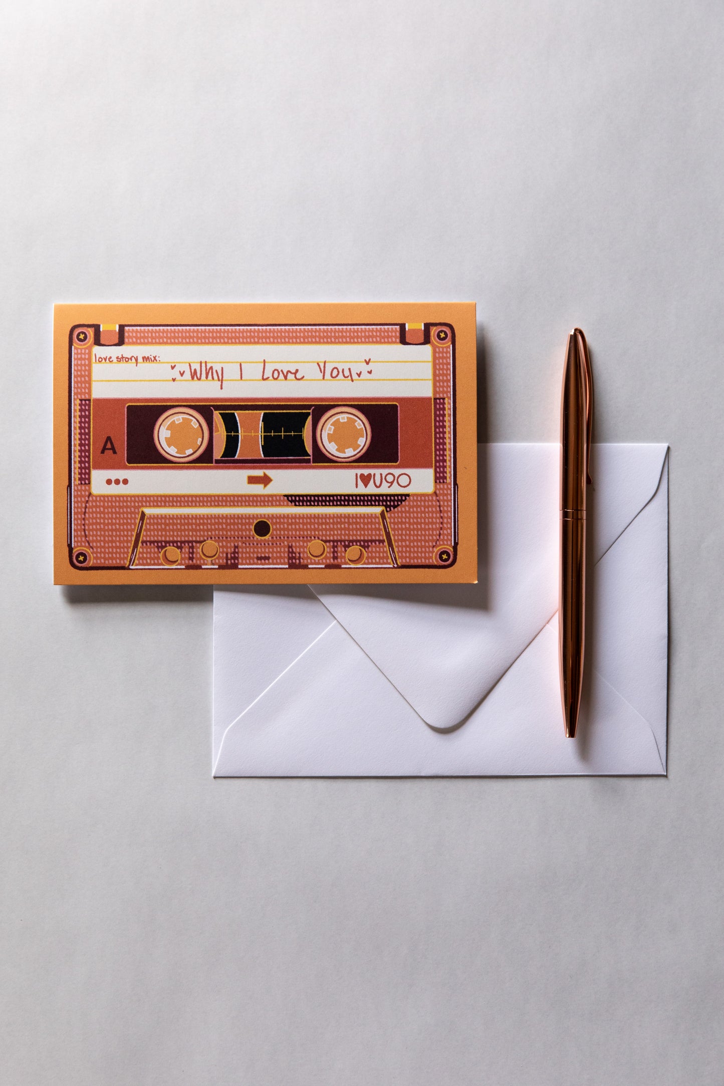 Why I Love You - Cassette Card