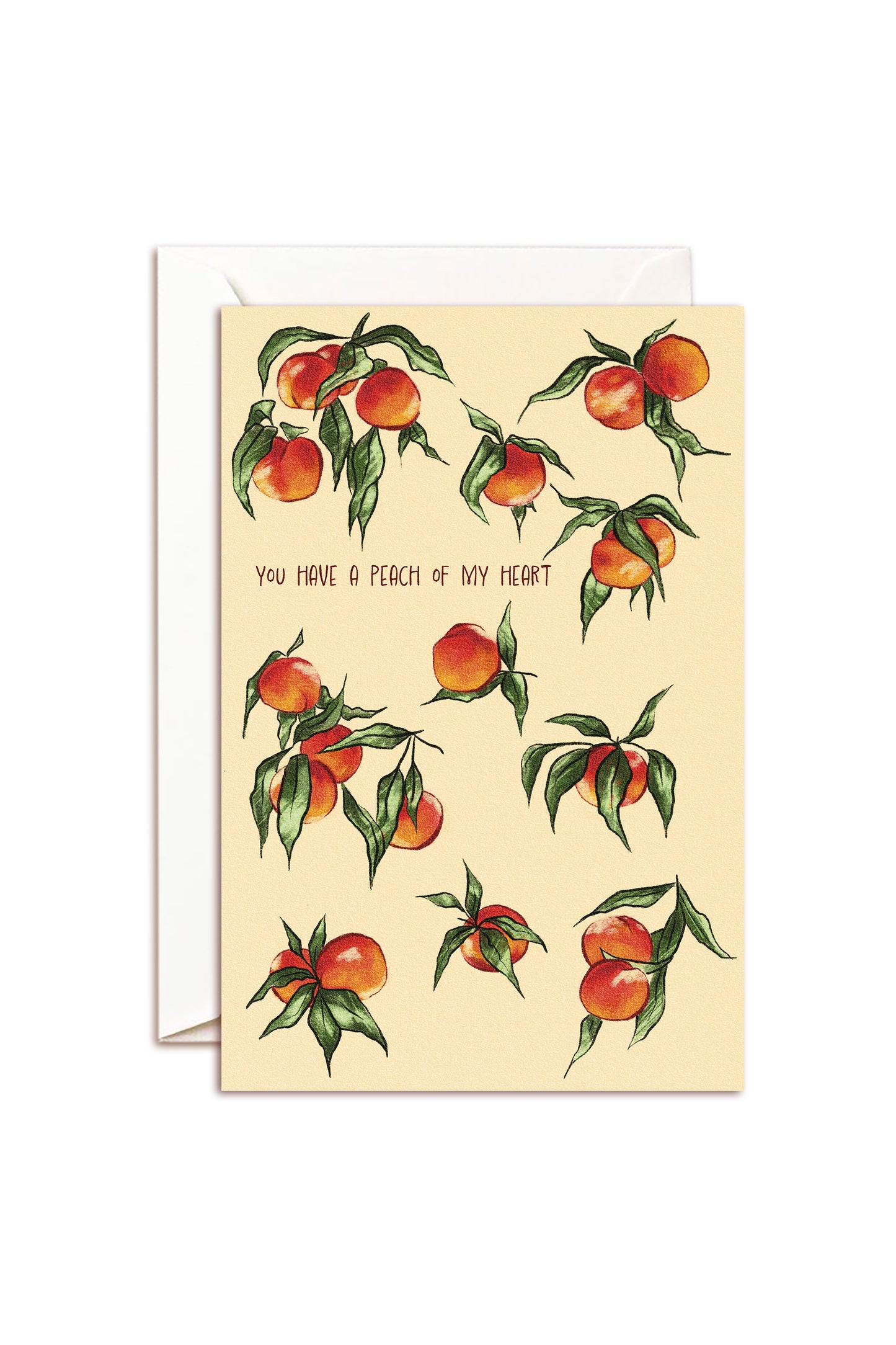 You Have a Peach of my Heart - Card