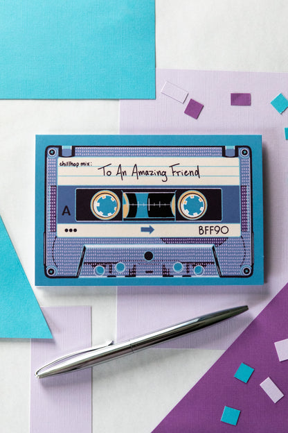To an Amazing Friend - Cassette Card