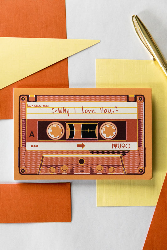 Why I Love You - Cassette Card